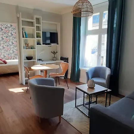 Appartement Le P'Tit Croissant à Bayeux Extérieur photo